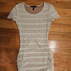 Bcbg white dress